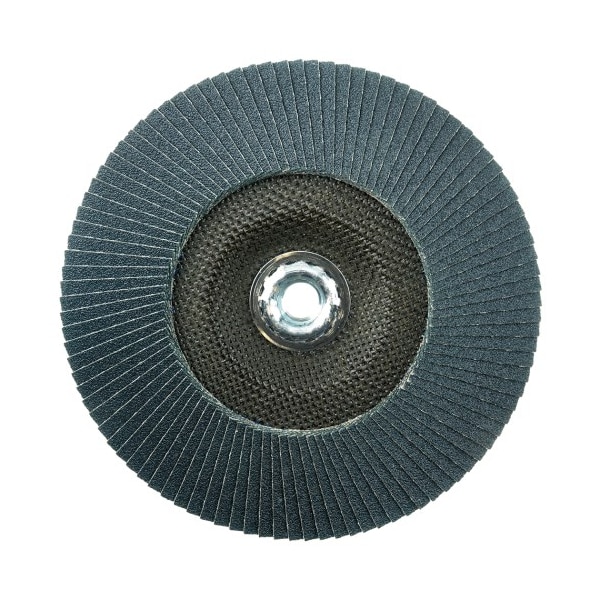 Weiler 7" Tiger Paw Abrasive Flap Disc, Flat (TY27), 60Z, 5/8"-11 UNC 51142 - main